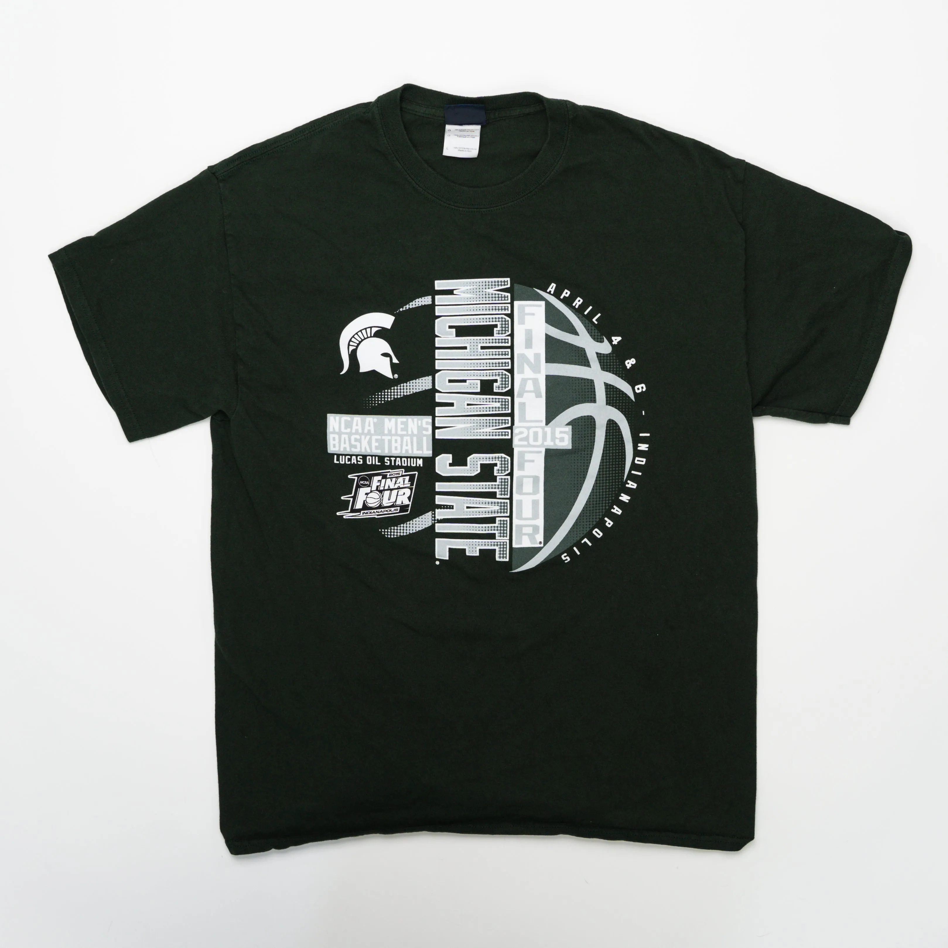 '15 Green Michigan State Final Four Tee (M)