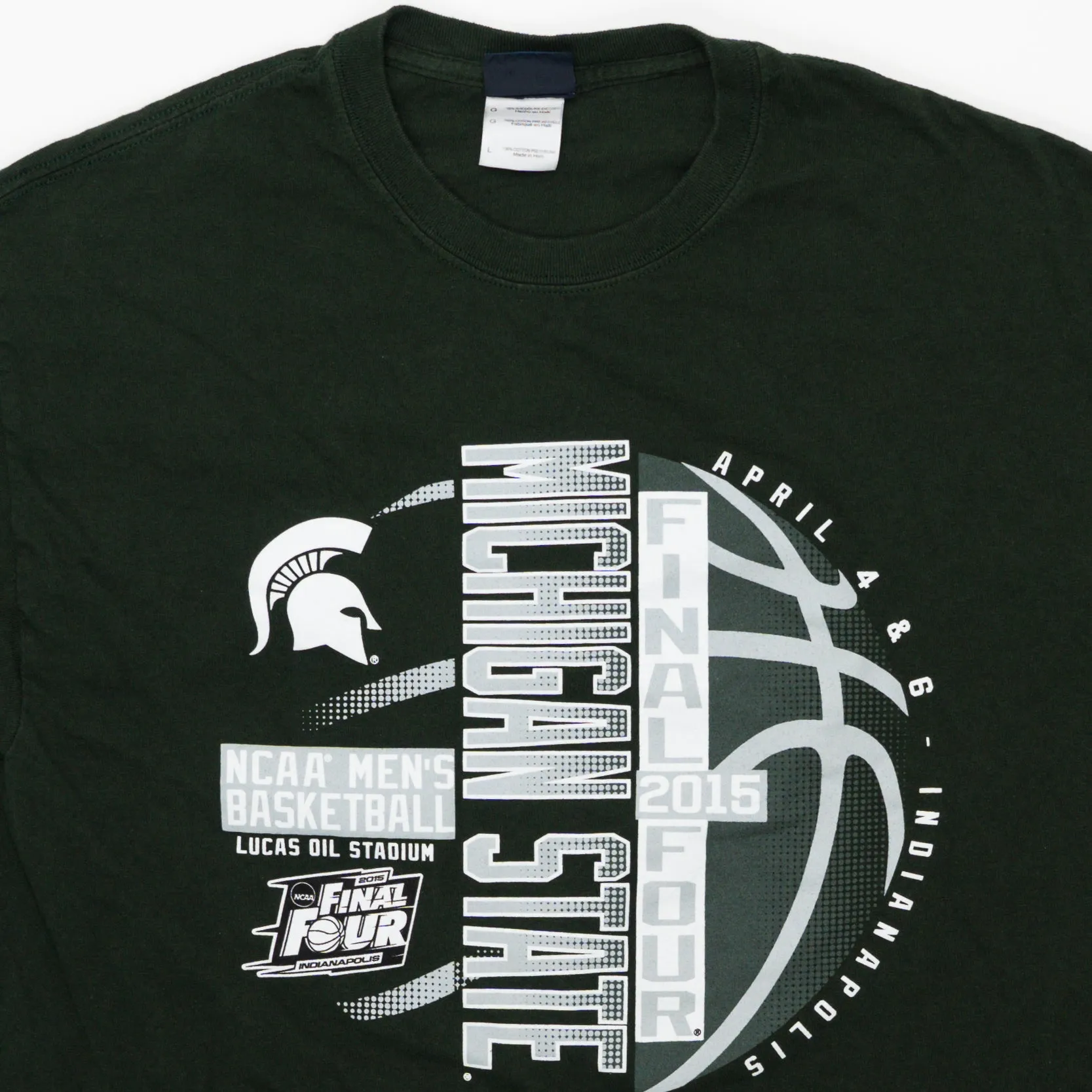 '15 Green Michigan State Final Four Tee (M)