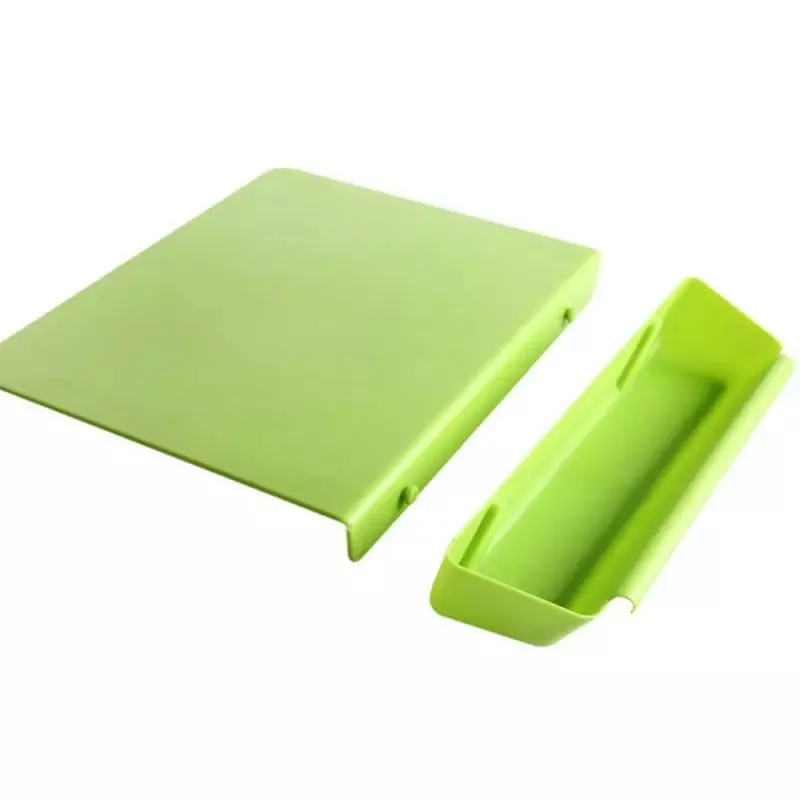 2 in 1 Cutting Board with Removable Slot Bin