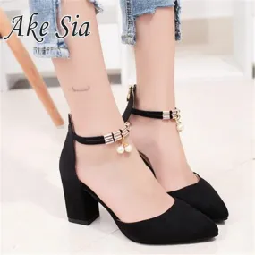 2020 Summer Women Shoes Pointed Toe Pumps Dress Shoes High Heels Boat Shoes Wedding Shoes tenis feminino Side with s025