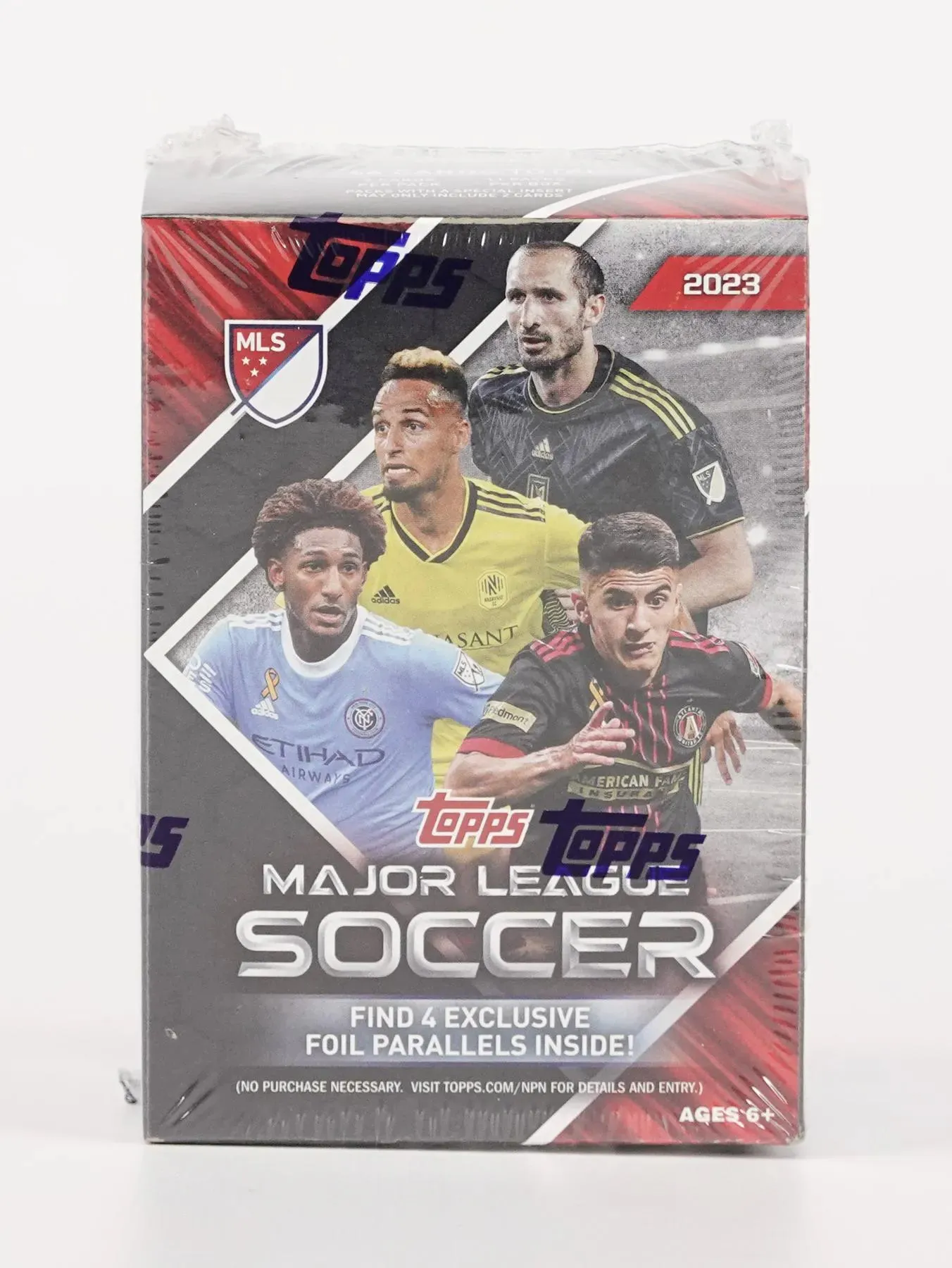 2023 Topps MLS Major League Soccer 11-Pack Blaster Box 11 Packs per Box, 6 Cards per Pack