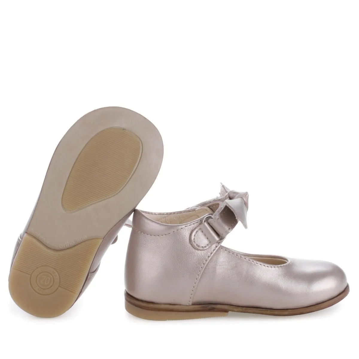 (2047-2) Emel cognac classic ballerina