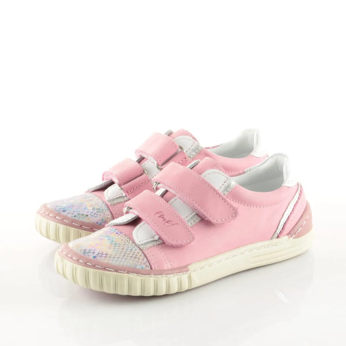 (2066-8 / 2071-8) Pink low Velcro Trainers