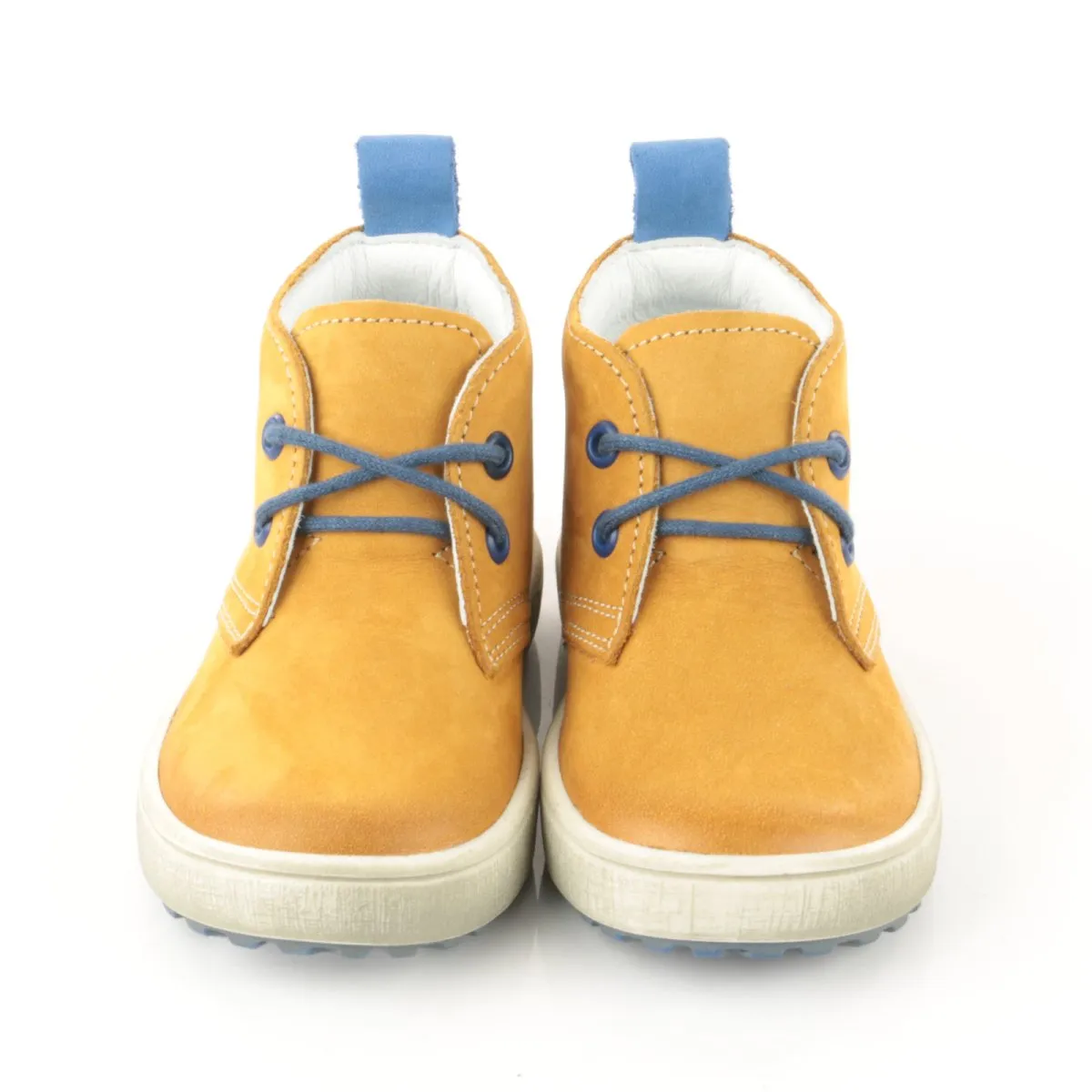 (2150-22) Emel yellow Lace Up shoes