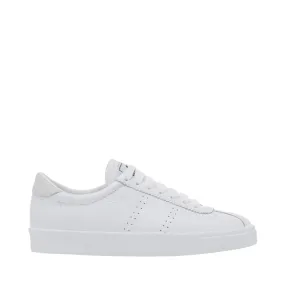 White Leather 2843 Club S Comfort Shoes