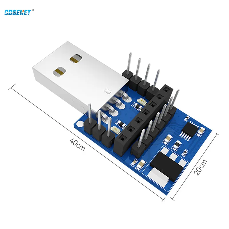 2Pc/Lot Usb Uart Cp2102 E15-Usb-T2 Cdsenet Uart Usb To Ttl 3.3V 5V Wireless Test Board Adapter For R