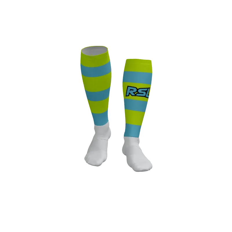 Accessories Striped Custom Soccer Sock. (x 13)