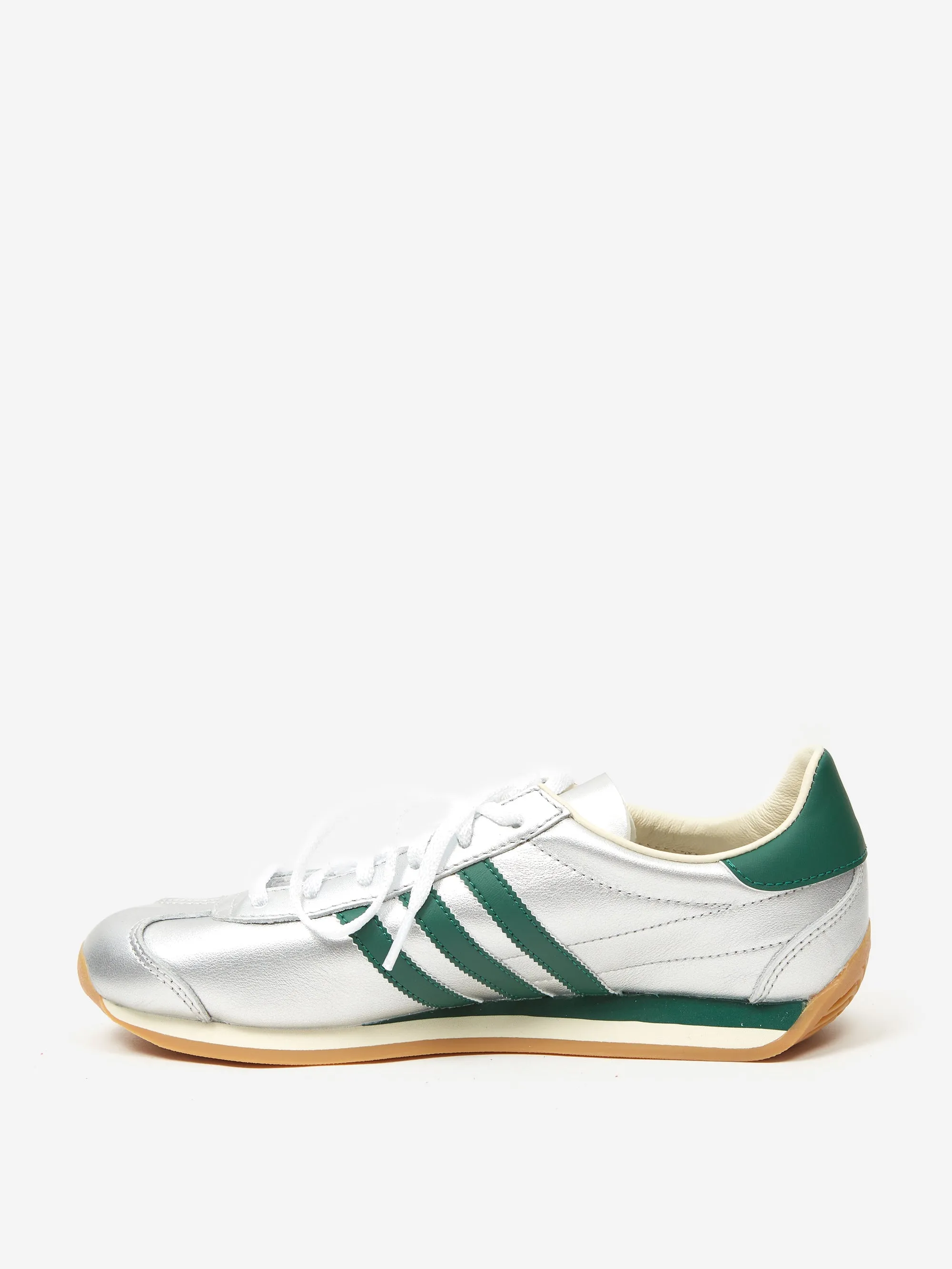 Adidas Country OG W - Silver Metallic/Collegiate Green/Cream White