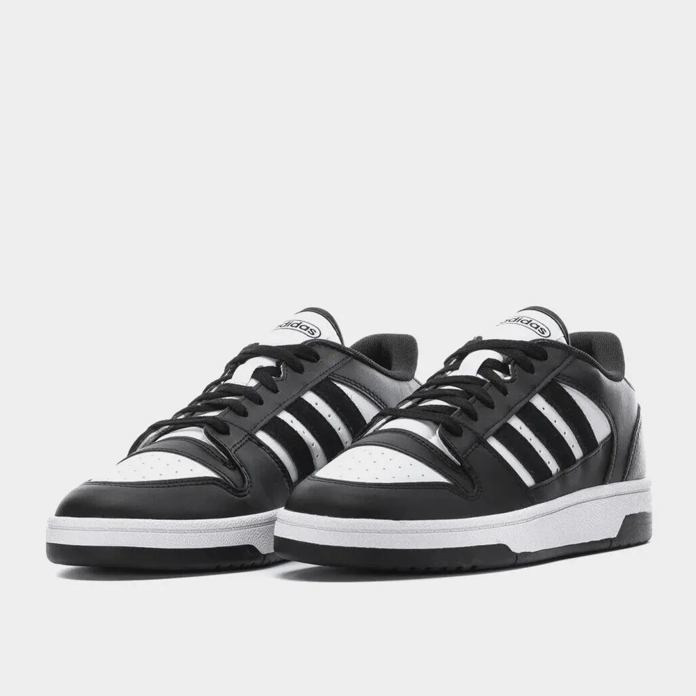 Adidas Mens Break Start Low Sneaker Black/White _ 181323 _ Black