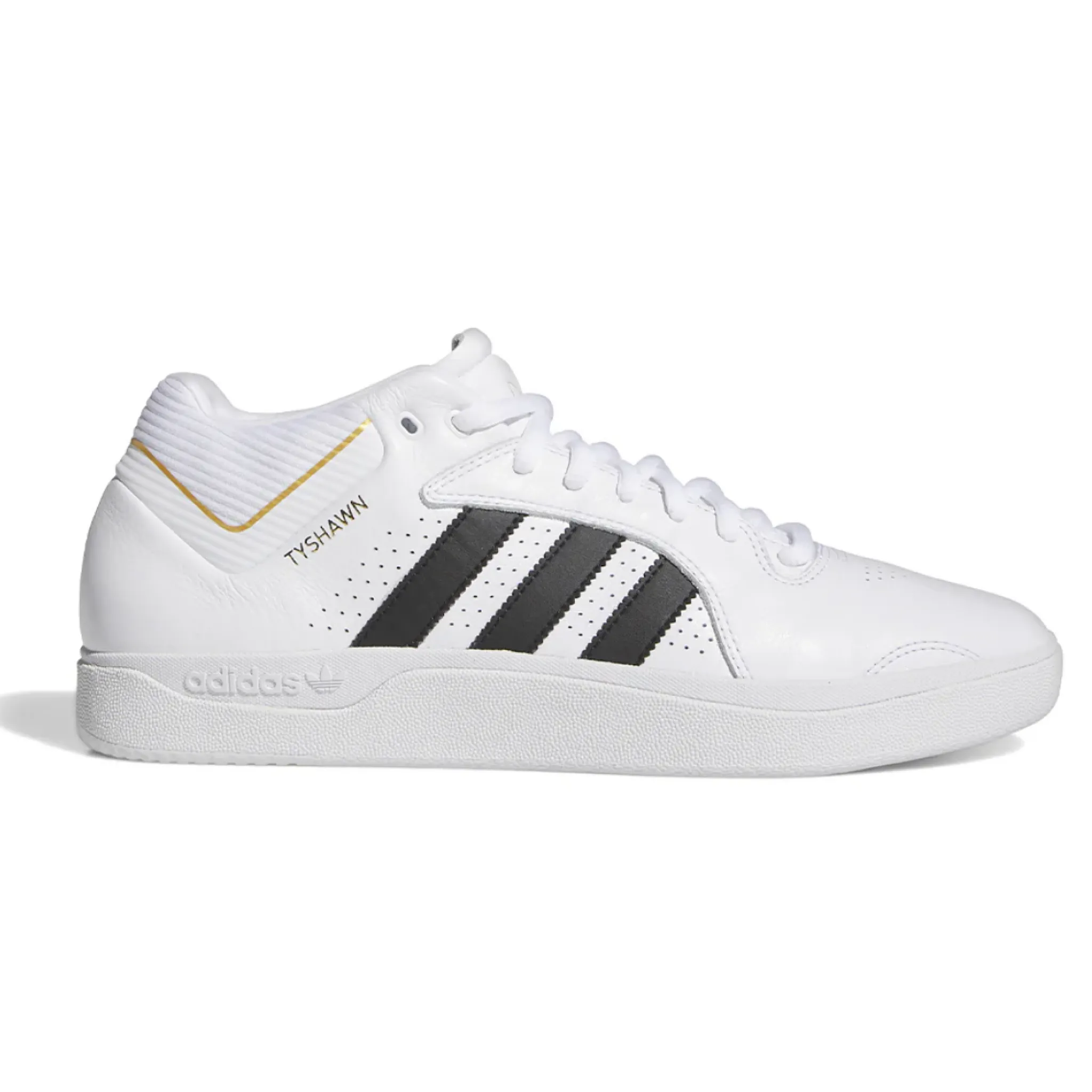 Adidas - Tyshawn - Cloud White/ Core Black/ Gold