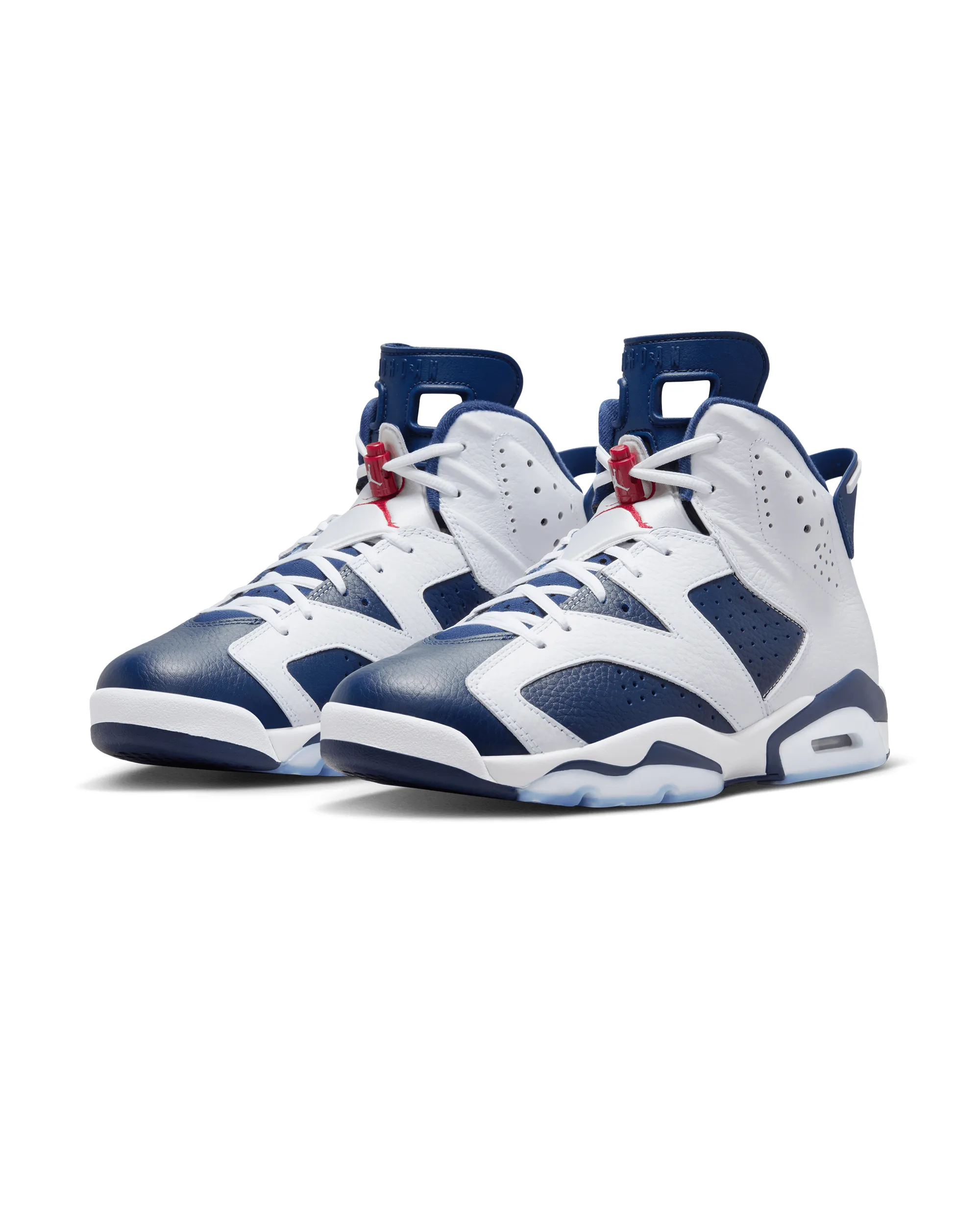 Air Jordan 6 Retro "Paris" - White / Varsity Red / Midnight Navy