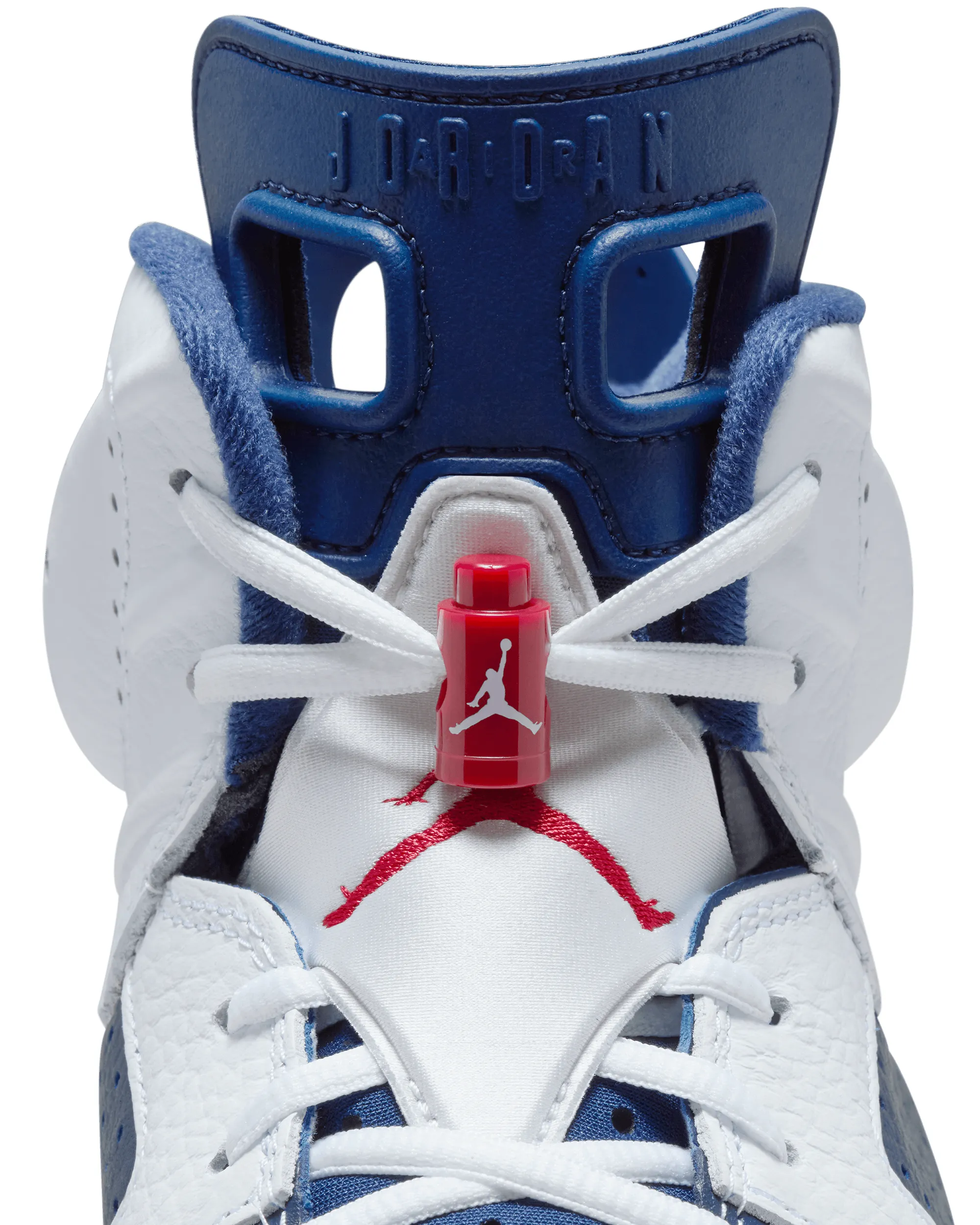 Air Jordan 6 Retro "Paris" - White / Varsity Red / Midnight Navy