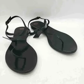 ALEXANDRE BIRMAM Black Bow Trim Sandal Shoe Size 41 US: 10 Shoes