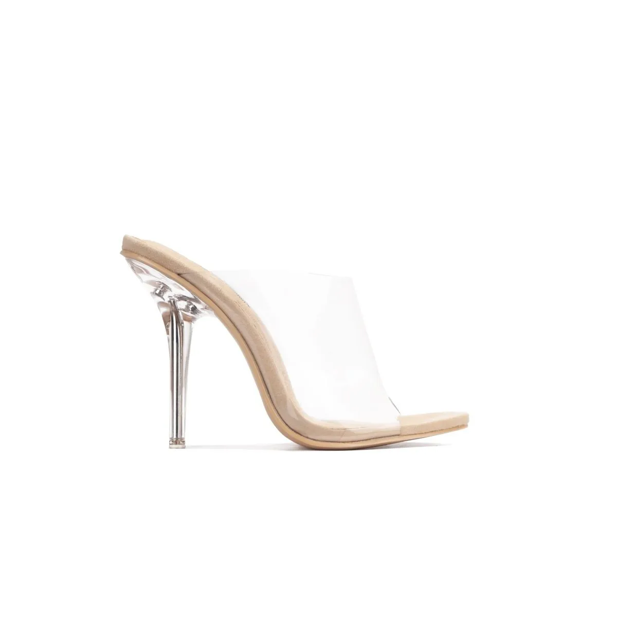 Allure Clear Open Toe Heels