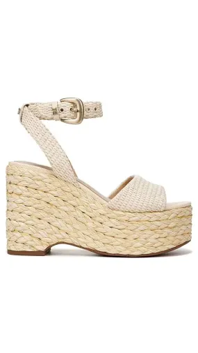 April Raffia Wedge