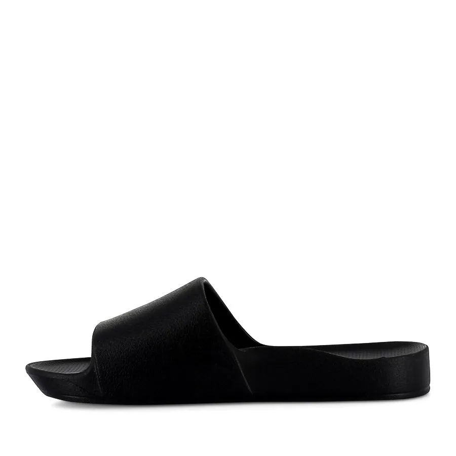 ARCH SUPPORT SLIDES - BLACK