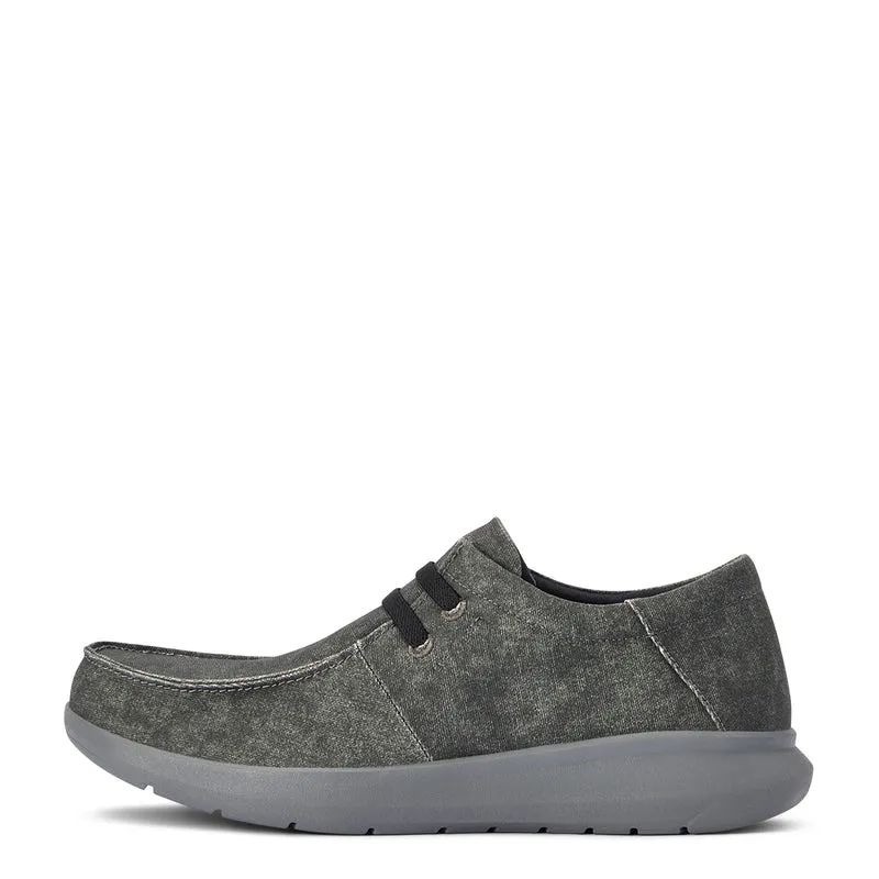 'Ariat' Men's Hilo Stretch - Charcoal / White