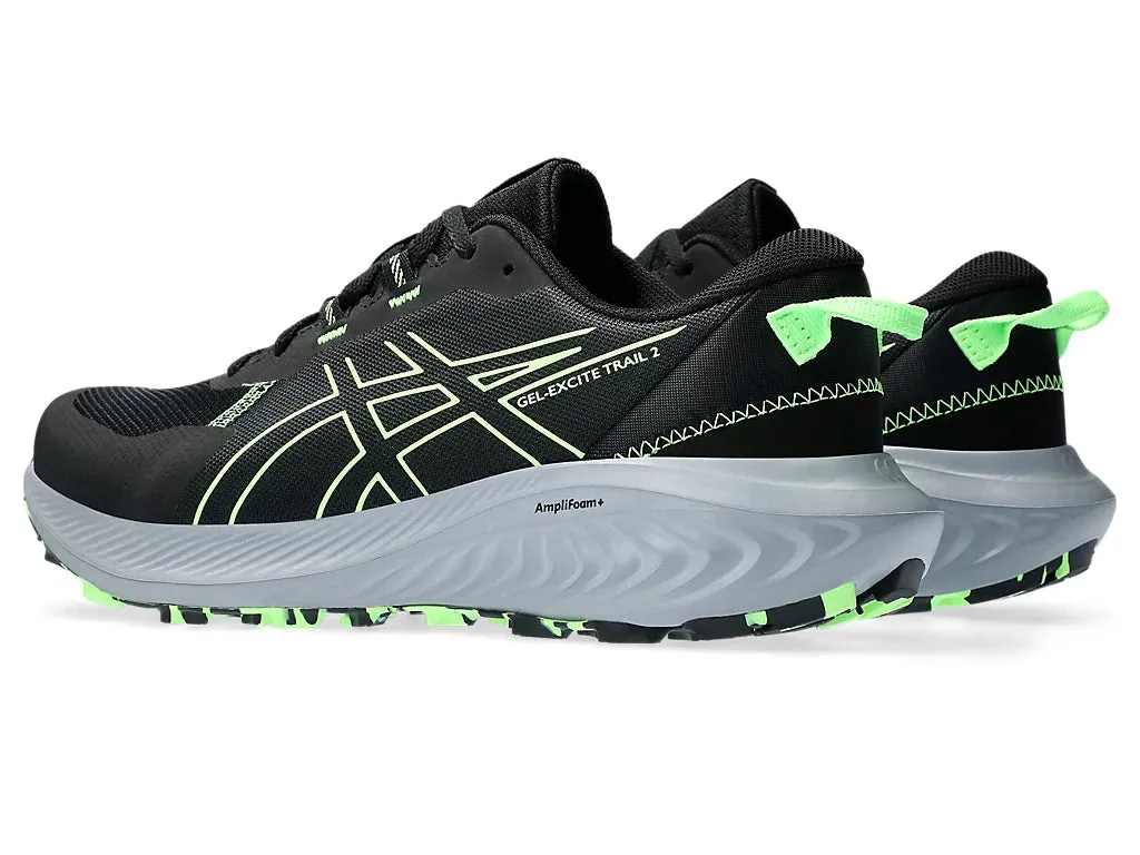 Asics Men's Gel Excite Trail 2 - Black/Illuminate Green