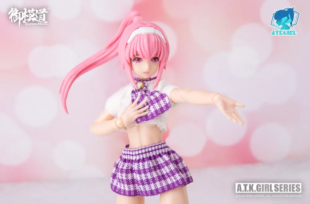 A.T.K.GIRL - Daily Casual Outfits Set 1/12 Plastic Model Kit E-MODEL