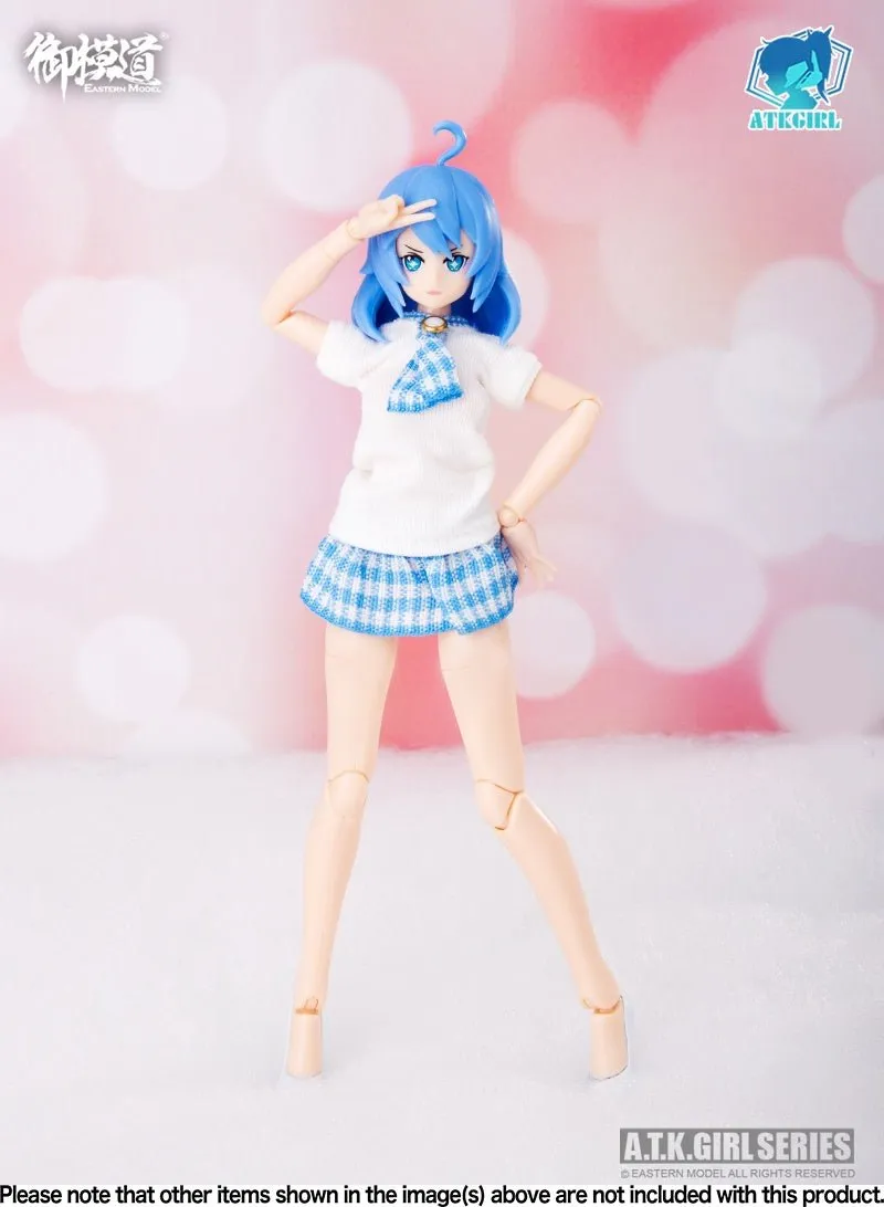 A.T.K.GIRL - Daily Casual Outfits Set 1/12 Plastic Model Kit E-MODEL