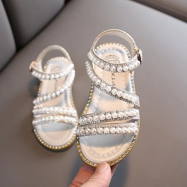 Baby Girls Rhinestone Shoes