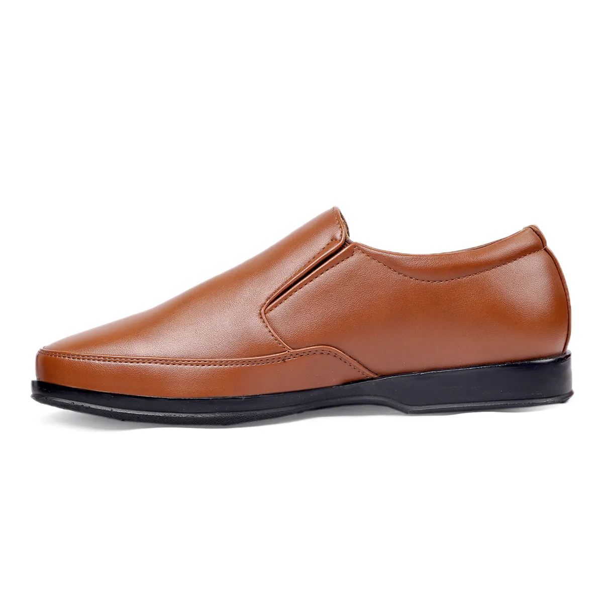 Bacca Bucci BOLTON Men Plus Size Formal Slip-on Shoes with Superior Comfort (UK-11 to 13)