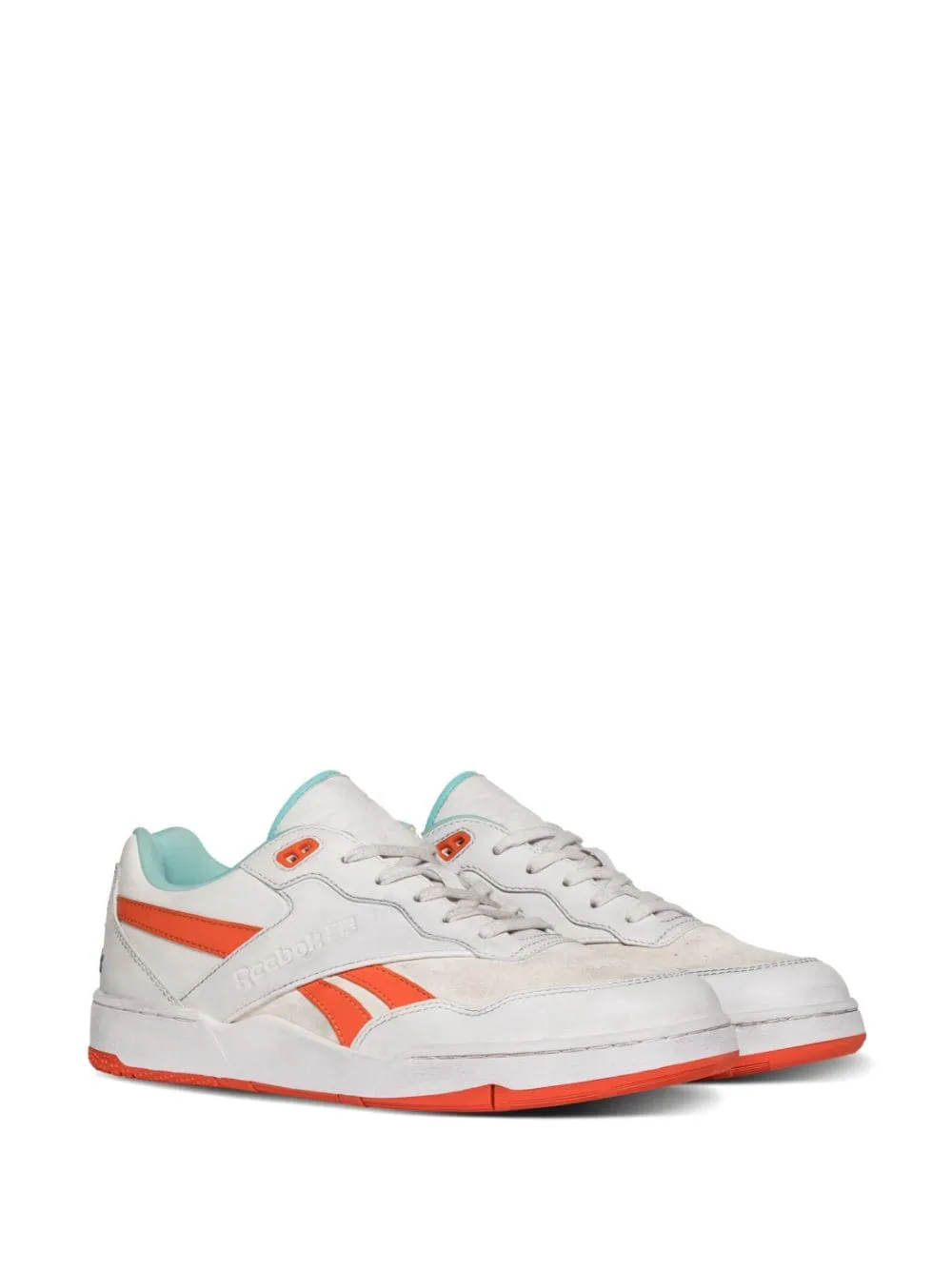 Vintage BB4000 II Sneakers in Nimbus Cloud/Orange Colors