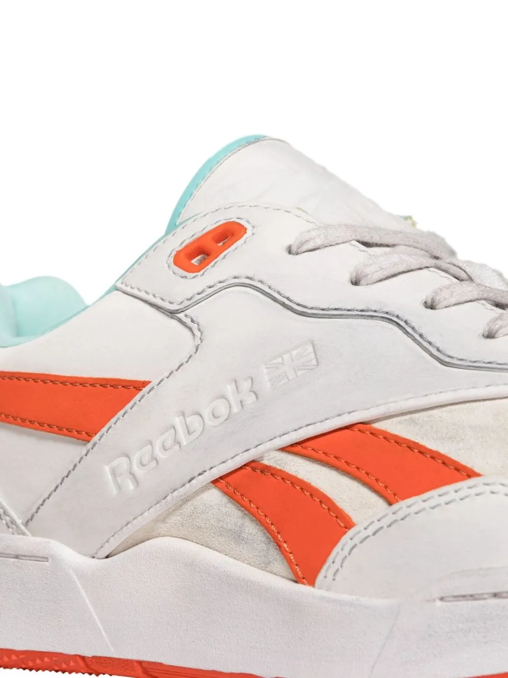 Vintage BB4000 II Sneakers in Nimbus Cloud/Orange Colors