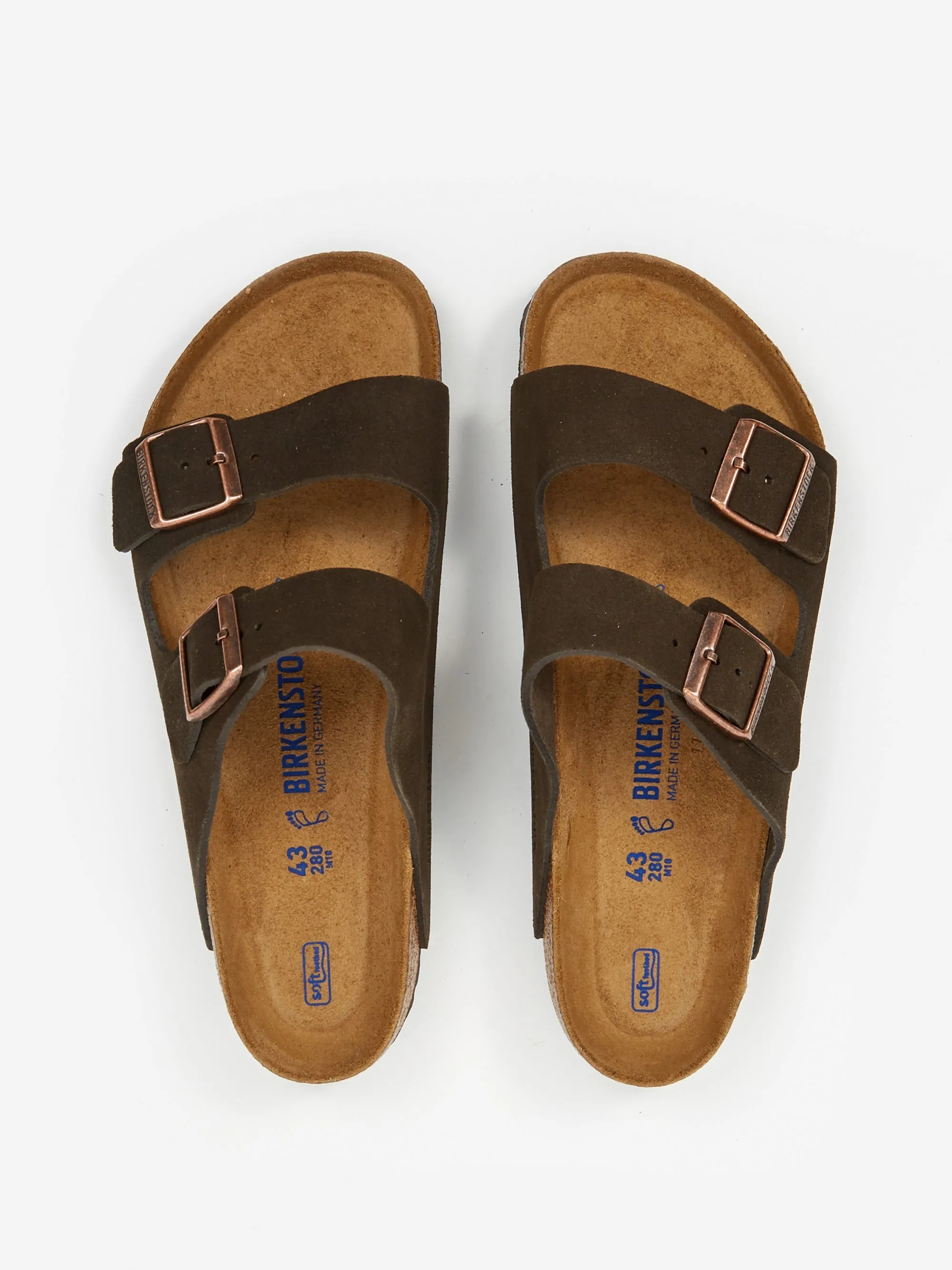 Birkenstock Arizona Suede W - Mocca