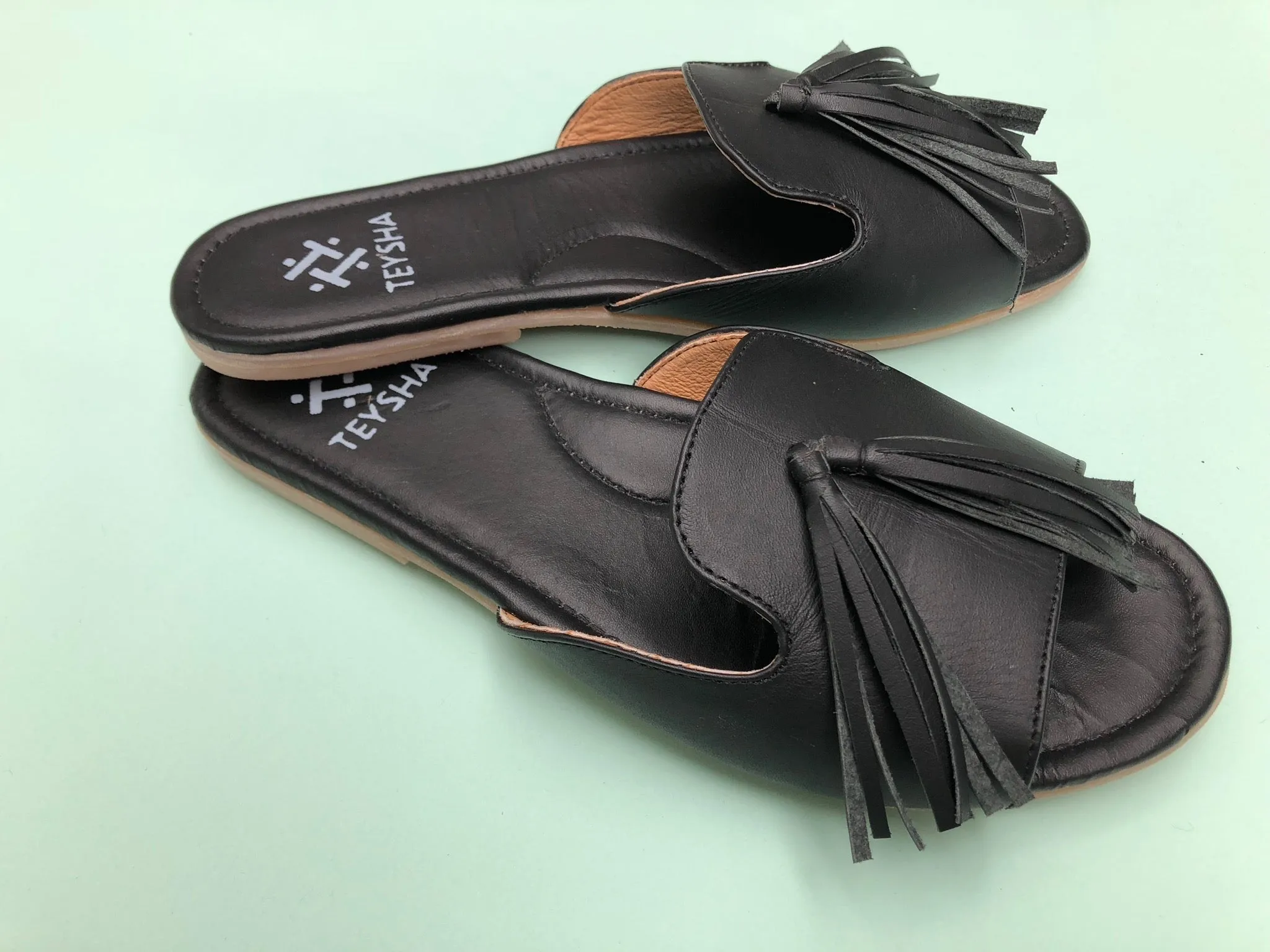 Black Domingo Sandal