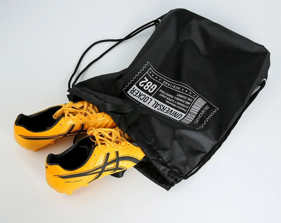 Black Shoes Bags School Purse Athletic Fitness Gym City Travel Storage