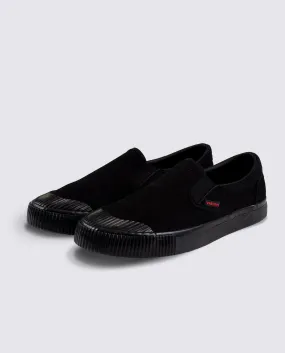 Canvas Slip on Shoes Black