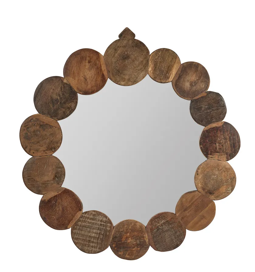 Chipati Board Round Mirror