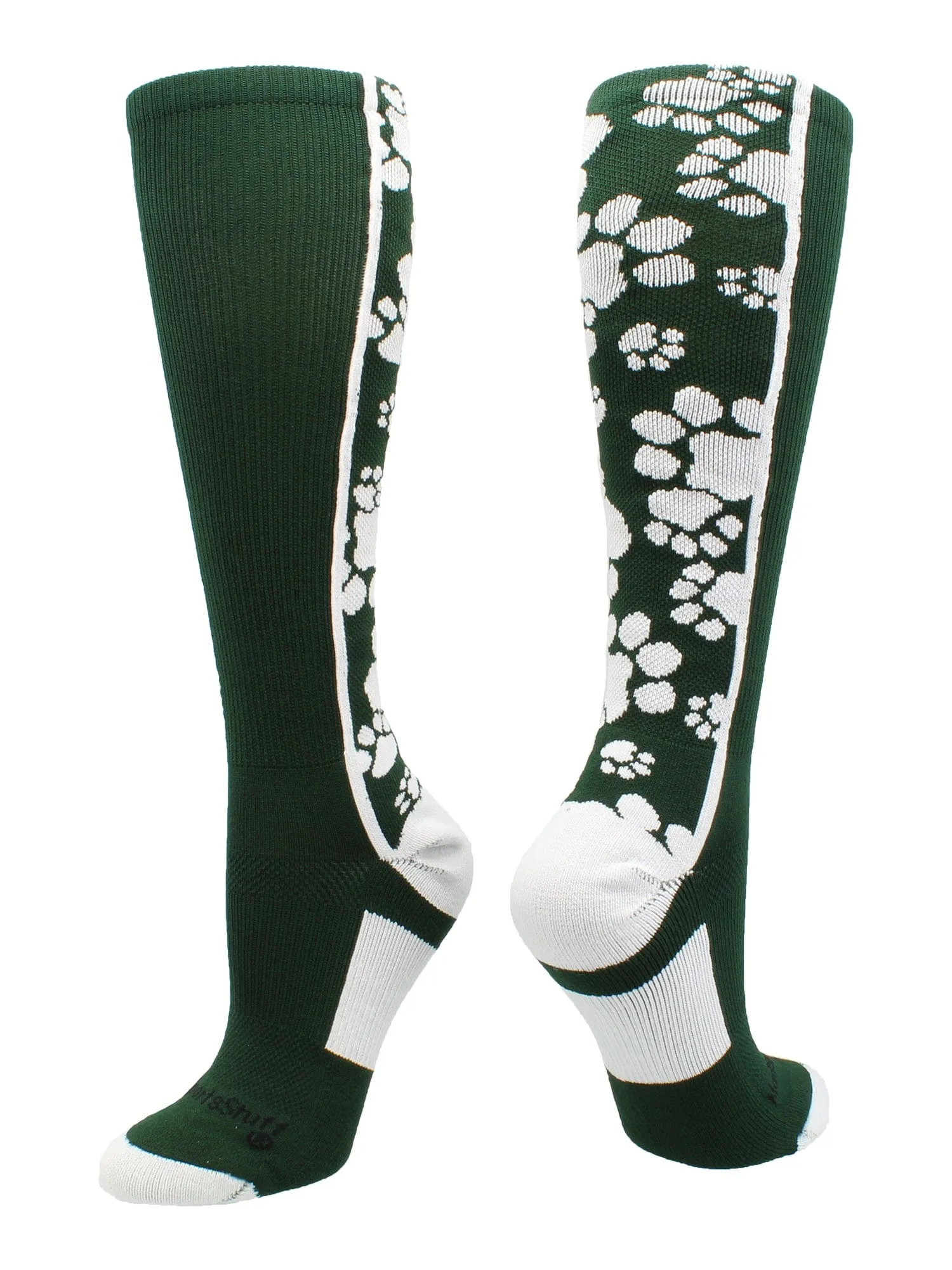 Crazy Socks with Paws Over the Calf (multiple colors)