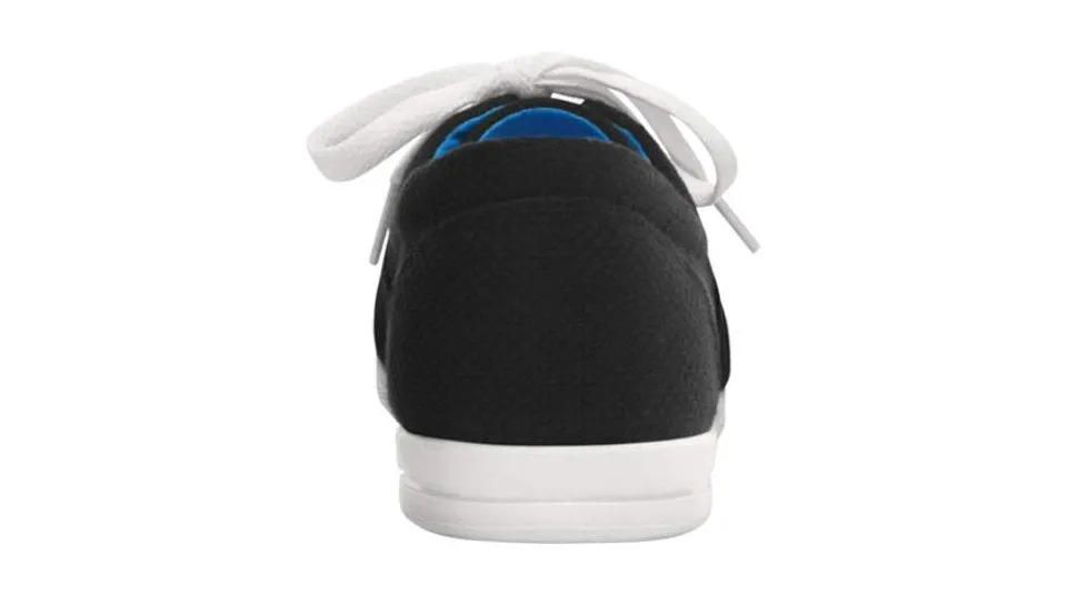 Black and White Crocs LoPro Plim Sneaker with Long Vamp - Unisex