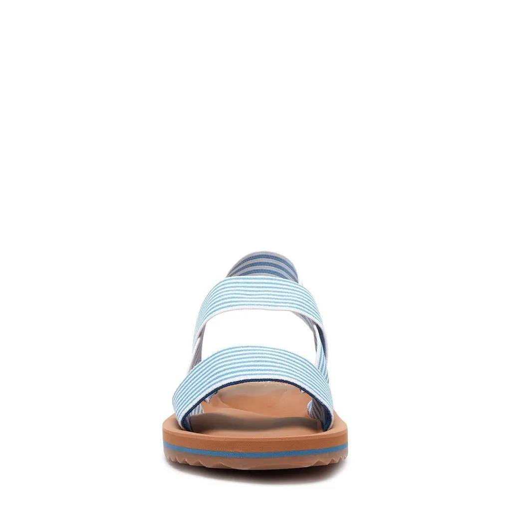 Ellen Blue Stripe Sandal