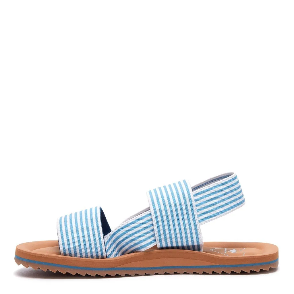 Ellen Blue Stripe Sandal