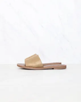 Faux Suede Slip On Sandals in More Colors