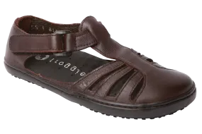 Froggies Girls School Sandals - Brown