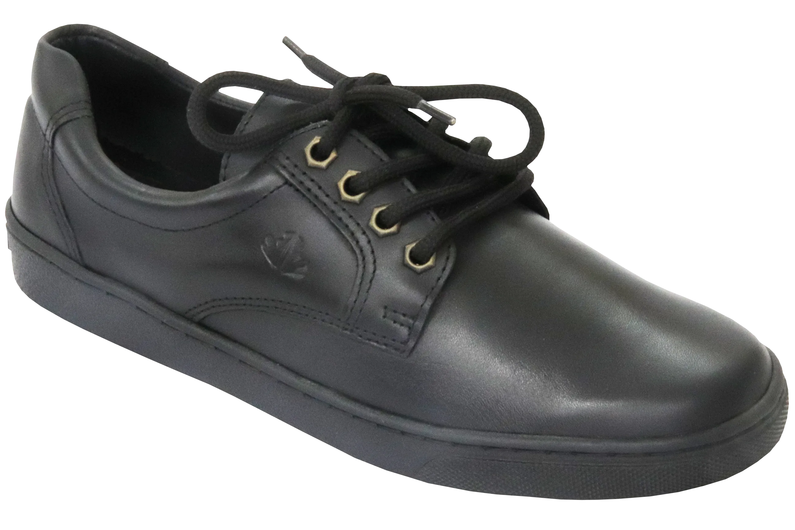 Froggies Lace Up School Shoes - Black