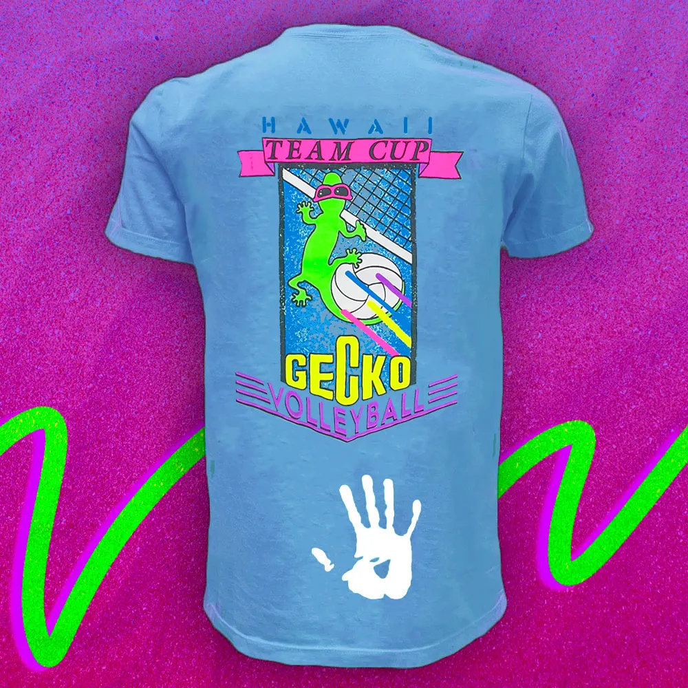 Gecko Volleyball '88 HYPERFLASH - Blue-To-White