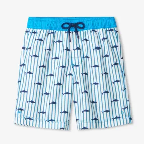 Hatley Silhouette Sharks Board Shorts