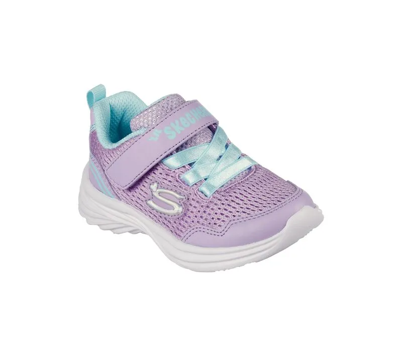 Infants Skechers Trainers Lavender Strap Dreamy Dancer 303201N LVAQ