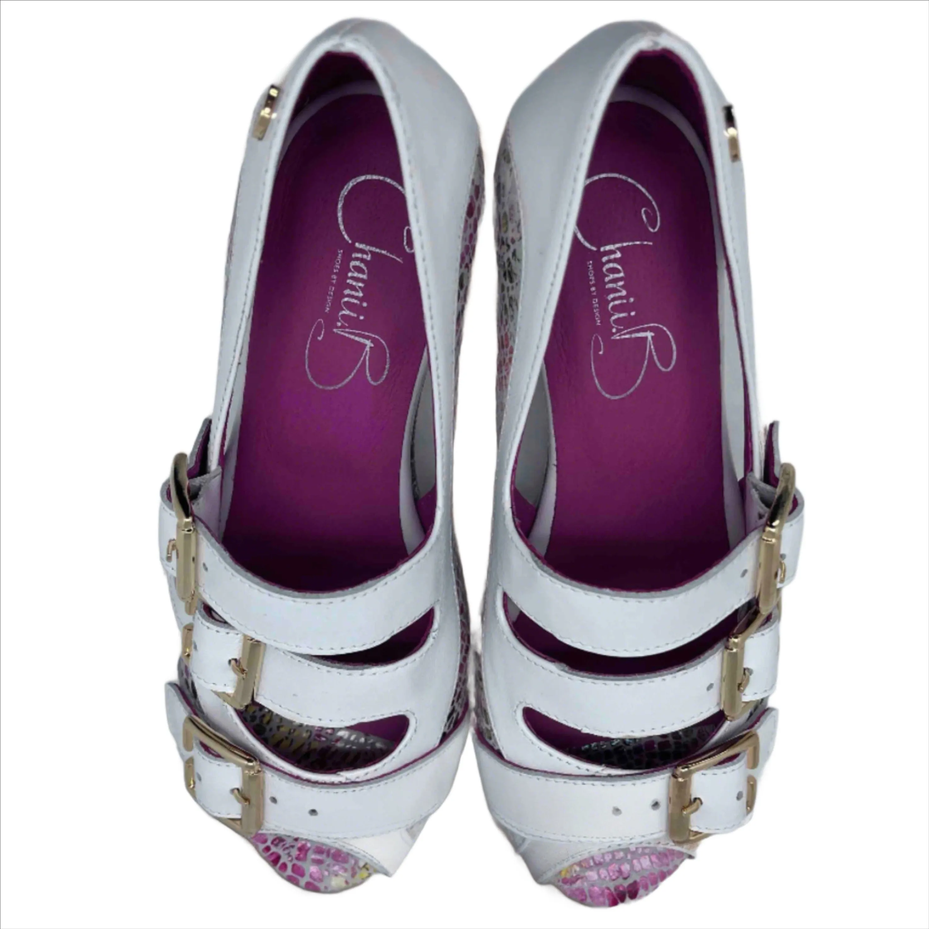 Le Trek - White/multi sandal