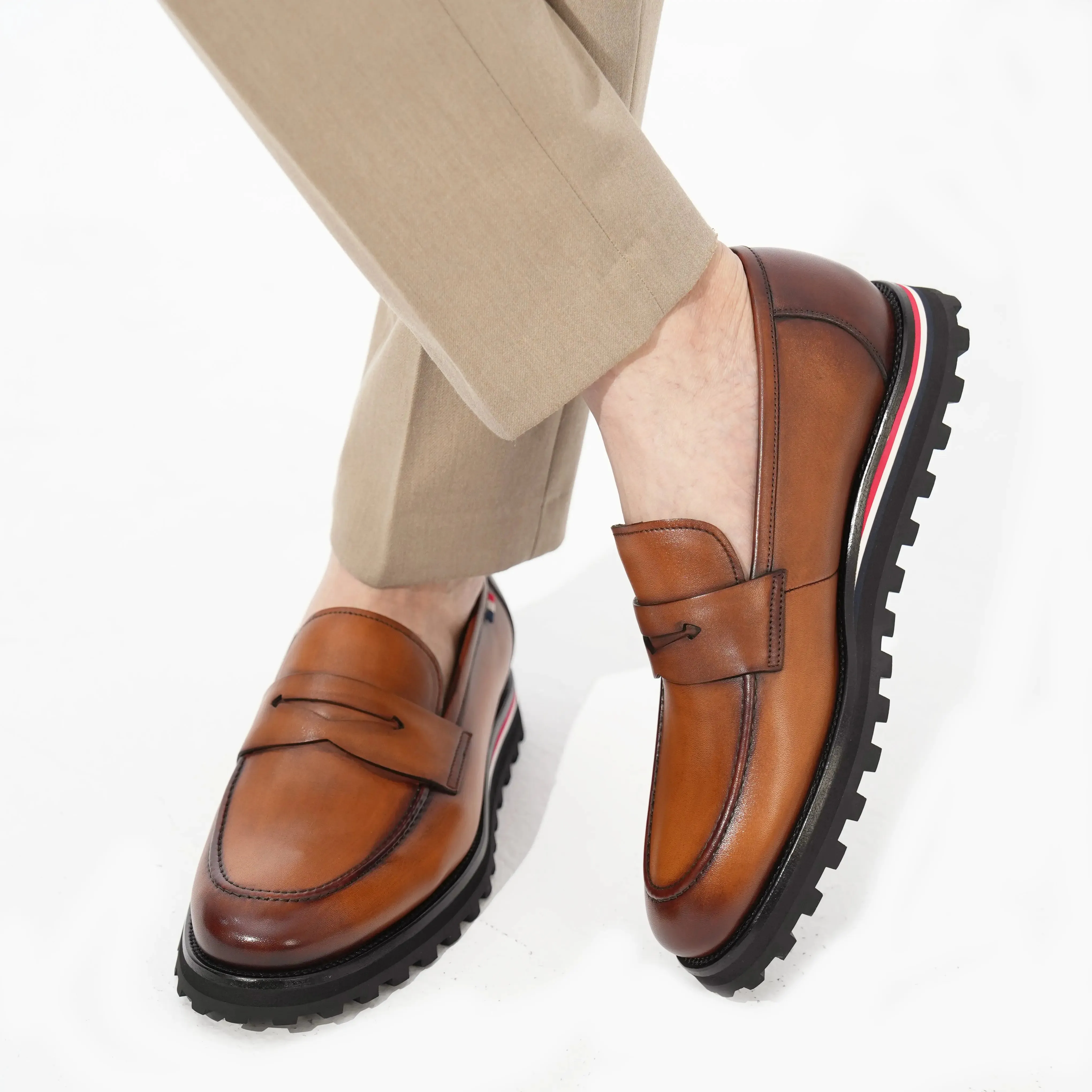 Man's Thick-soled loafers 787130