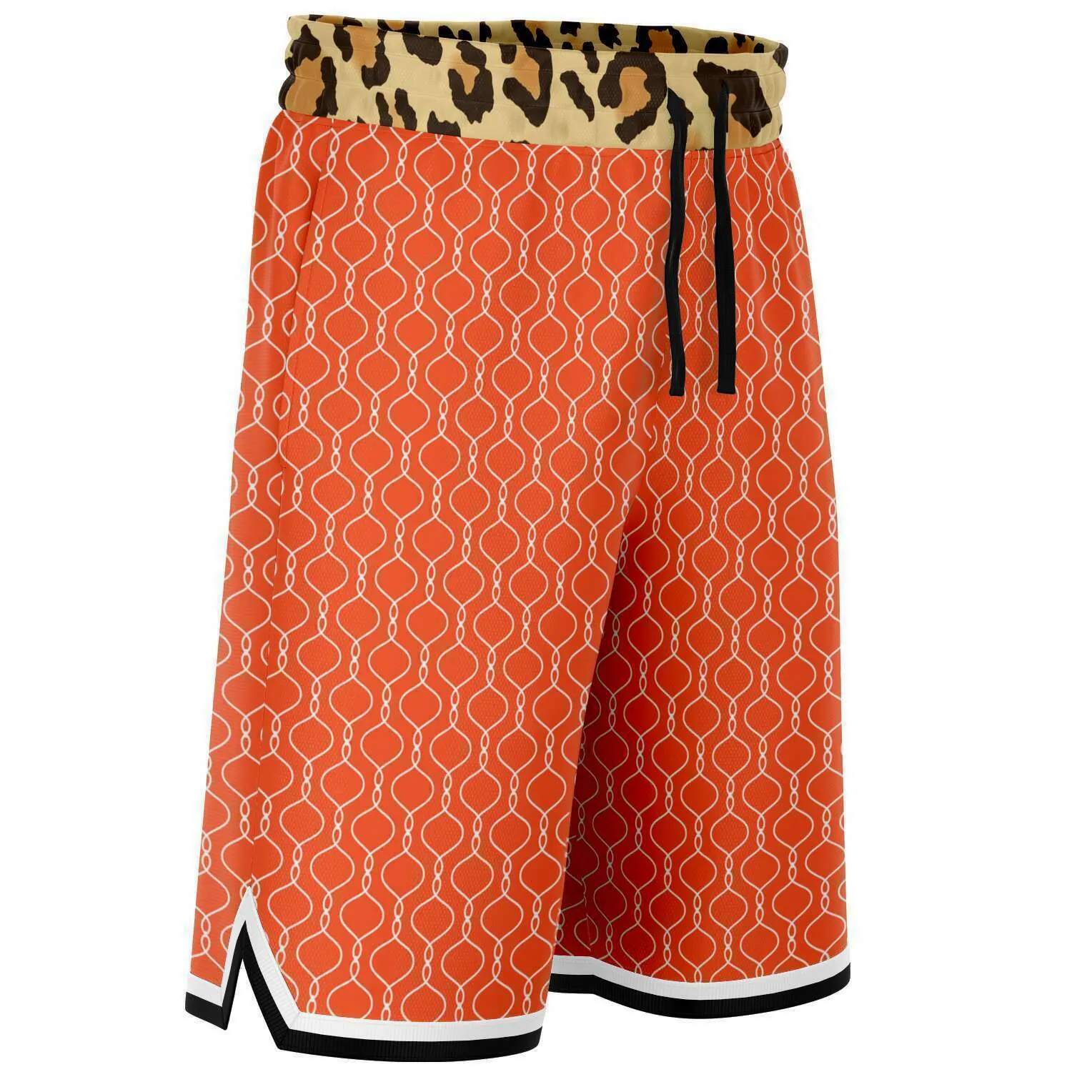 Me So Leopard Unisex Basketball Shorts