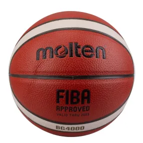 Molten B7G4000 Leather Basketball - Official Game Ball Size 7