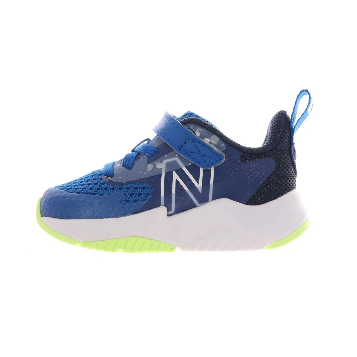 New Balance PS (Preschool) Rave Run v2 Bungee Lace with Hook-and-Loop Top Strap Royal/Lime