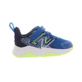 New Balance PS (Preschool) Rave Run v2 Bungee Lace with Hook-and-Loop Top Strap Royal/Lime