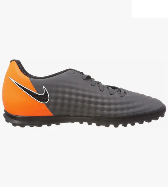 Nike boys' soccer shoe Obrax 2 Club TF AH7317 080 gray black orange